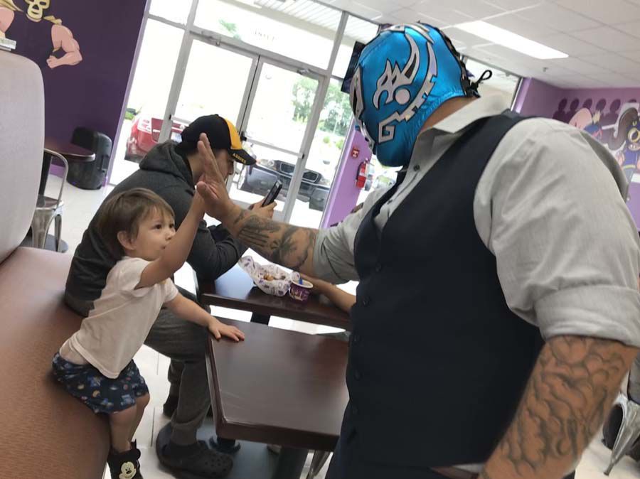 Lucha Libre Ice Cream